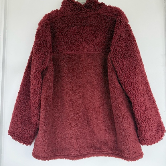 Patagonia Retro-X Burgundy Sherpa Jacket - Picture 5 of 5